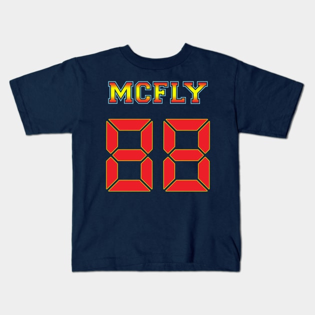 Team McFly Kids T-Shirt by JohnLucke